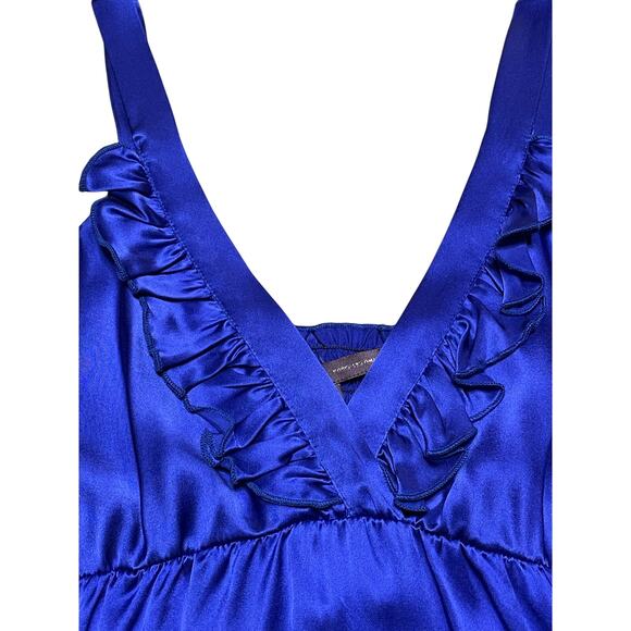 Hale Bob Y2K 100% Silk Babydoll Mini Dress size Small - Picture 8 of 9